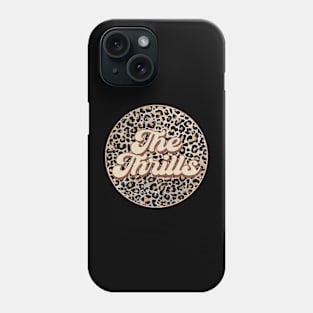 Retro Music Thrills Personalized Name Circle Birthday Phone Case