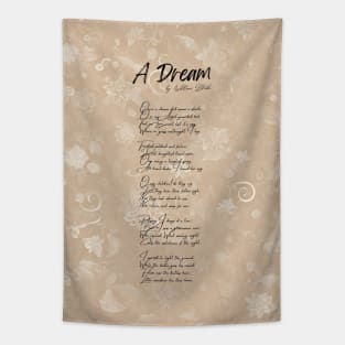 "A Dream" by William Blake Tapestry