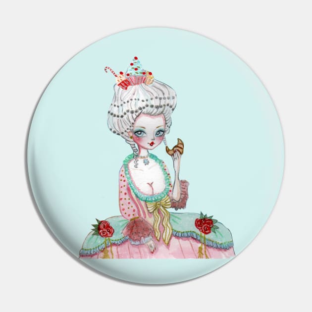 Marie Antoinette Candy Pin by mapetitepoupee