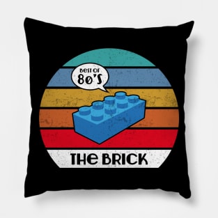 Best of 80s The Brick Pillow