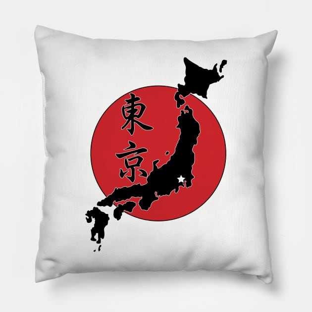 Tokyo Pillow by Cryptid