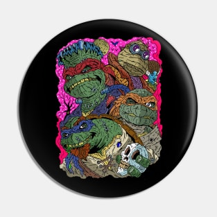 Monstrous Mutants Pin