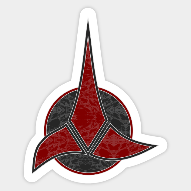 Klingon Empire - Science Fiction - Sticker