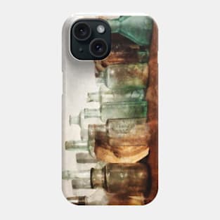 Row Of Medicine Bottles Phone Case