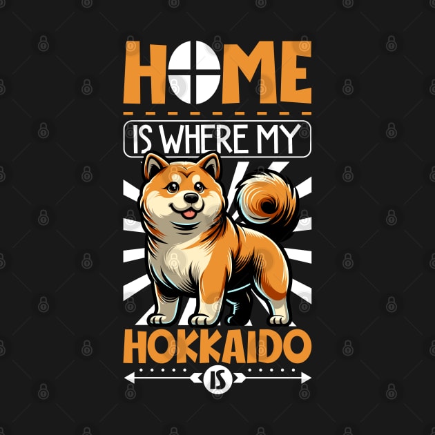 Home is with my Ainu Dog by Modern Medieval Design