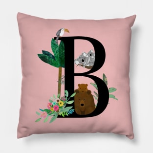 Monogram B Pillow