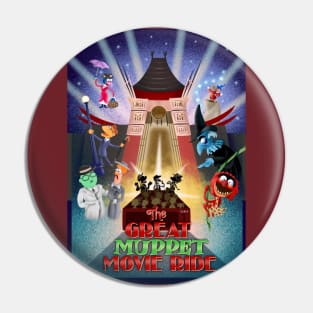 The Great Muppet Movie Ride Pin