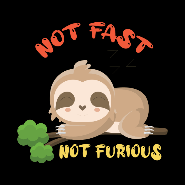 Not fast not furious, sloth, sleep by wiixyou