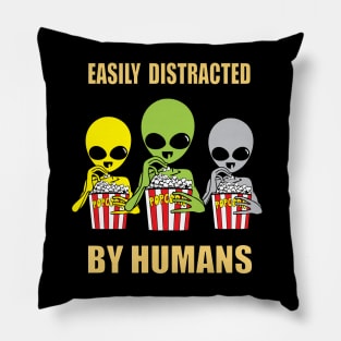 Easily distracted by humans Pillow