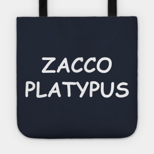 ZACCO PLATYPUS: Version One Tote