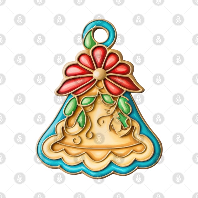 Gingerbread Bell by Chromatic Fusion Studio