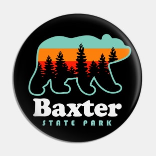 Baxter State Park Bear Maine Camping Pin