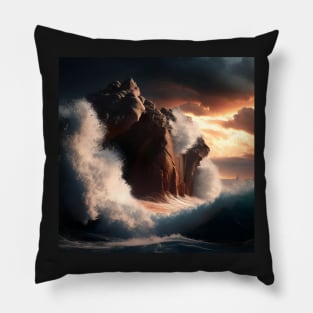 Ocean Storm Barrier Pillow