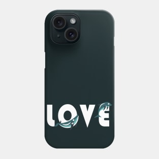 Love is in the water Phone Case