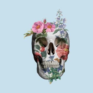 Skull and flowers T-Shirt