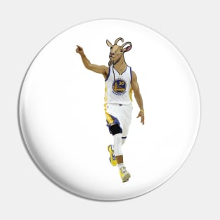 Stephen Curry Goat Pin