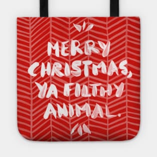 filthy animal red Tote