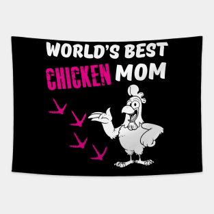 Chicken Mom Tapestry