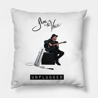 Jhoni The Voice "Unplugged" Album Tee Pillow