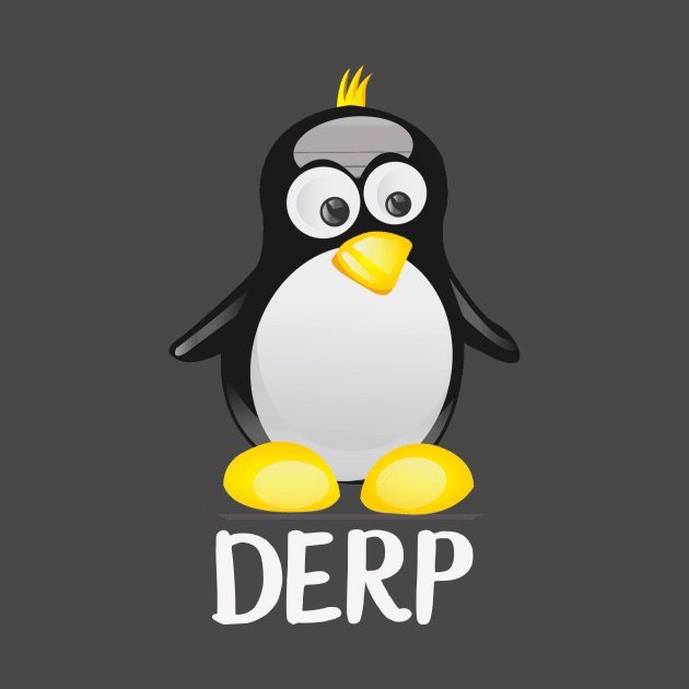 Derp Penguin by DANPUBLIC