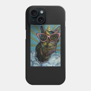 Cat-icorn vibes Phone Case