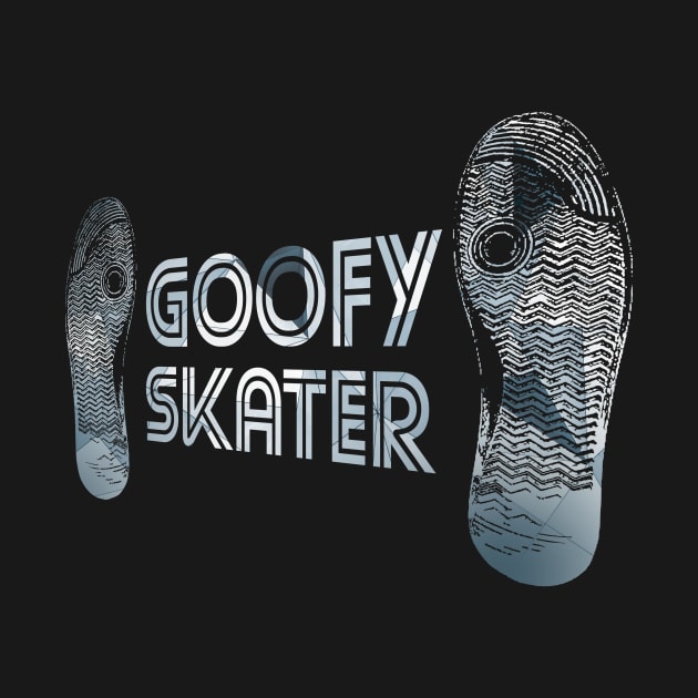 Trippy Geometric Goofy Skater Skateboarder Skateboarding by yellowpomelo