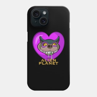 Giree - Alien Planet Yellow Phone Case