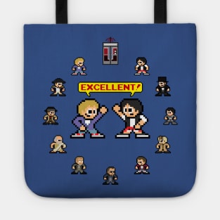 Bill & Ted's Excellent Pixel Art Tote