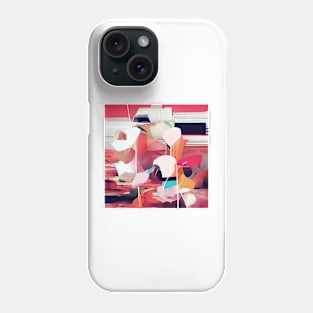 Bold Colorful Abstract Collage Phone Case