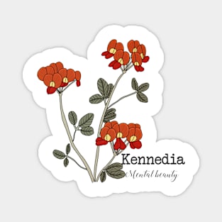 Kennedia (mental beauty) Magnet