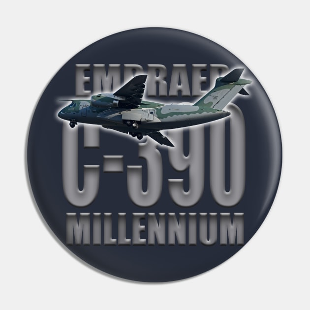 Embraer C-390 Millennium Pin by Caravele