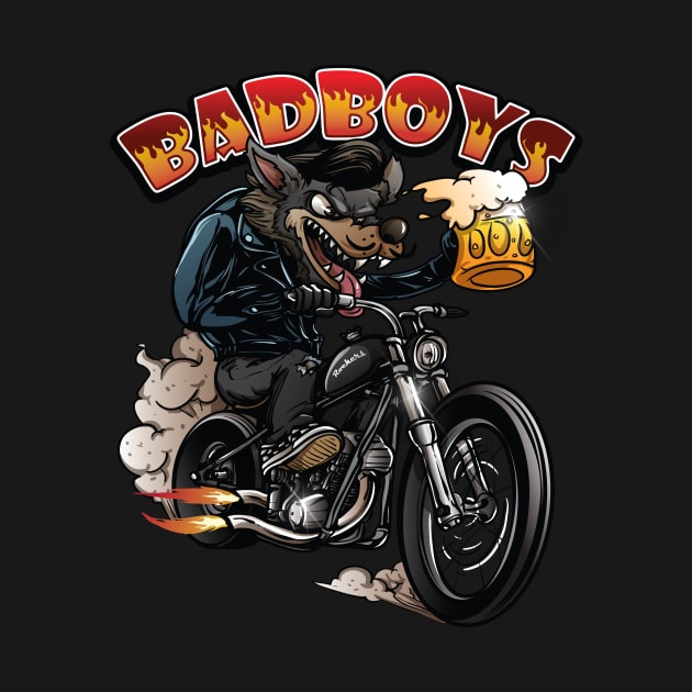 Bad Boys Rockabilly by GermanStreetwear