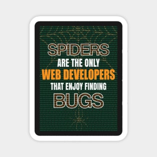 Arachnid Web developer Magnet