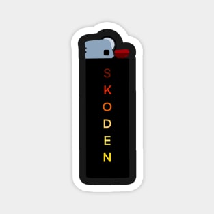 Skoden Lighter Magnet