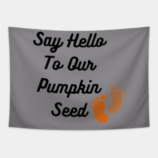 Pumpkin seed Tapestry