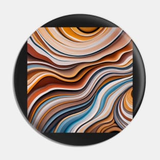 Abstract fluid art Pin