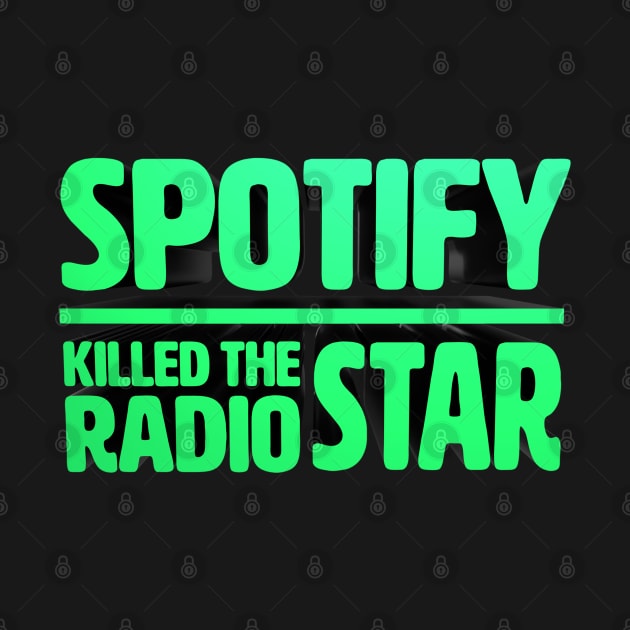 Spotify killed the radio star in 3D by TinyPrinters