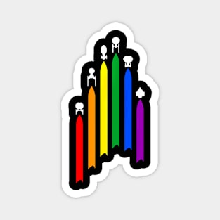 Lgbt Flag Gay Pride Month Transgender Rainbow Magnet