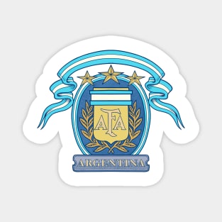 Argentina - Style Soccer Design Magnet