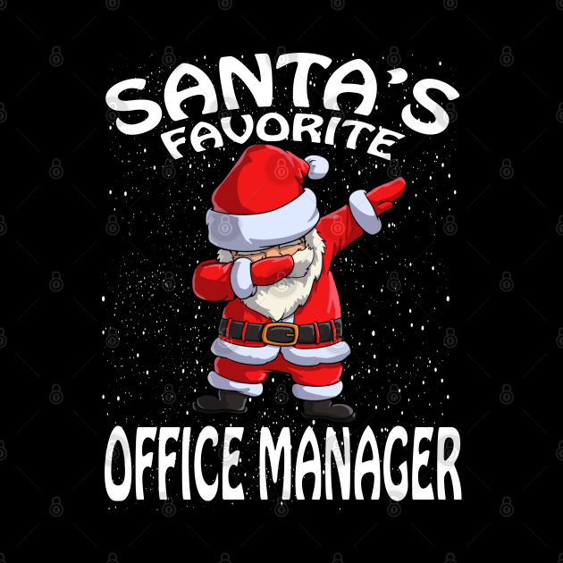 Santas Favorite Office Manager Christmas by intelus