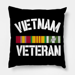 Vietnam Veteran Pride Service Ribbon Pillow