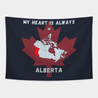 My Heart is always in Alberta Tapestry