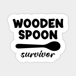 Wooden Spoon Survivor Magnet