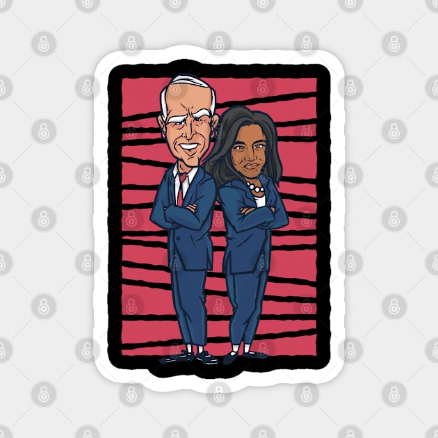 BIDEN HARRIS Magnet by madeinchorley