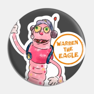 Warren the Eagle - Don't Hug Me I'm Scared (TV Series) Pin