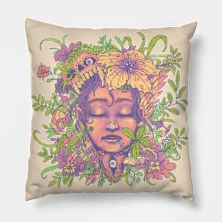 Flowers on your head Pillow