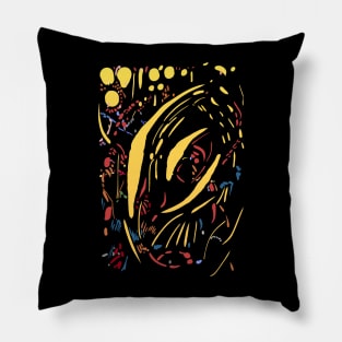 Egyptian Gold - Abstract Pillow