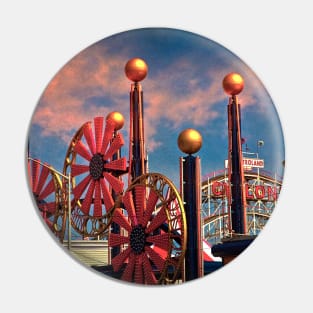 Luna Park, Brooklyn, New York Pin