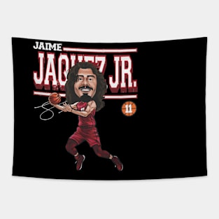 Jaime Jaquez Jr. Miami Cartoon Tapestry