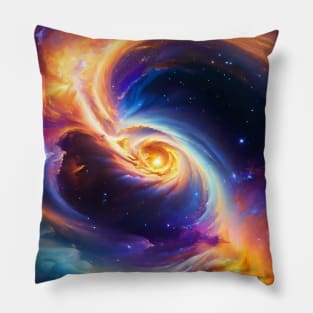 Galaxy Art Pillow